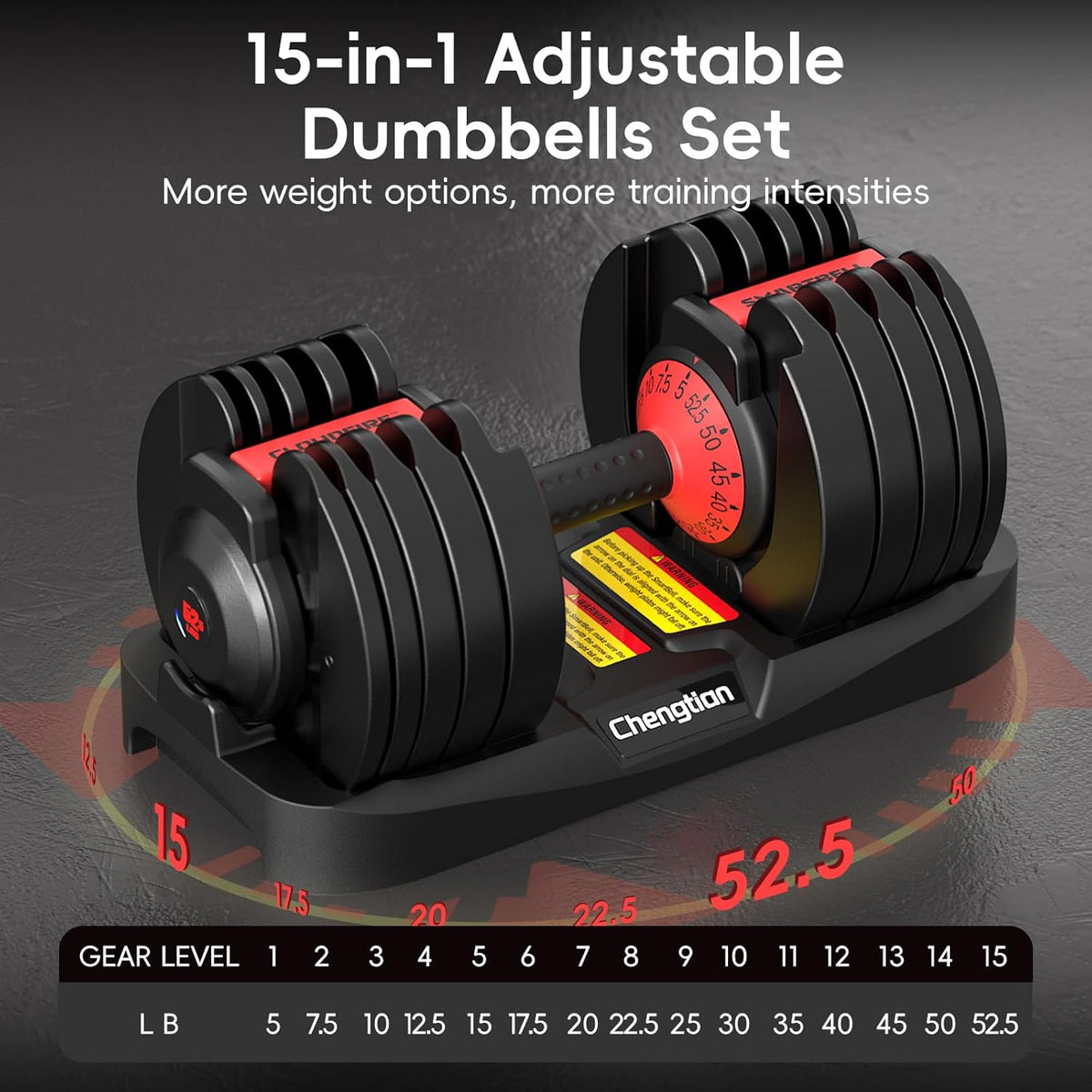 Adjustable Dumbbell Set